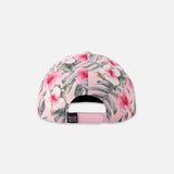 Deux Par Deux Cap - Pink Hawaiian Hibiscus-Pumpkin Pie Kids Canada