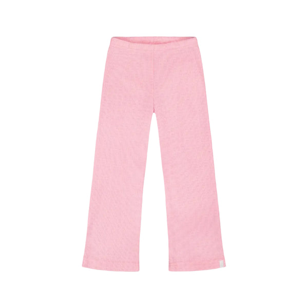 Deux Par Deux Crinkle Jersey Leggings - Begonia Pink-Pumpkin Pie Kids Canada