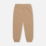 Deux Par Deux Fleece Sweatpants - Tannin-J20U21-01780 3-Pumpkin Pie Kids Canada