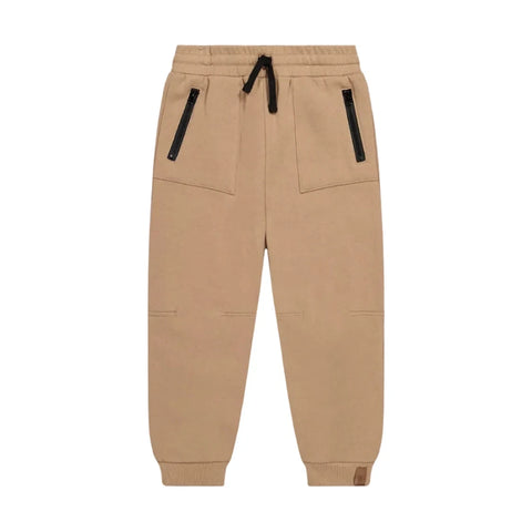 Deux Par Deux Fleece Sweatpants - Tannin