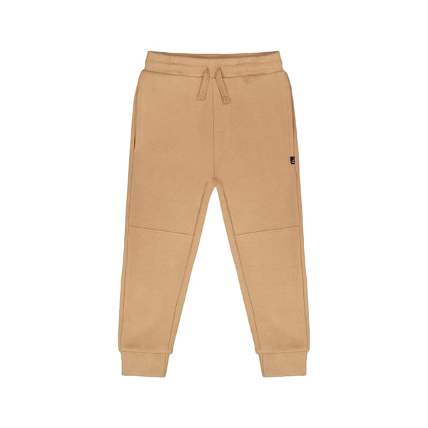 Deux Par Deux French Terry Sweatpant - Tan-H30S20-01720 2-Pumpkin Pie Kids Canada