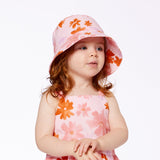 Deux Par Deux Hat - Watercolor-G30EH-080 6/12-Pumpkin Pie Kids Canada