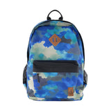 Deux Par Deux Kids Backpack 21L - Green Camo-J20ZSD-2J055-Pumpkin Pie Kids Canada