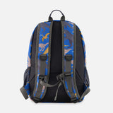 Deux Par Deux Kids Backpack 21L - Royal Blue Dinos-J20ZSD-2J091-Pumpkin Pie Kids Canada