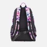 Deux Par Deux Kids Backpack 21L- Watercolour Flowers-J20ZSD-2J021-Pumpkin Pie Kids Canada