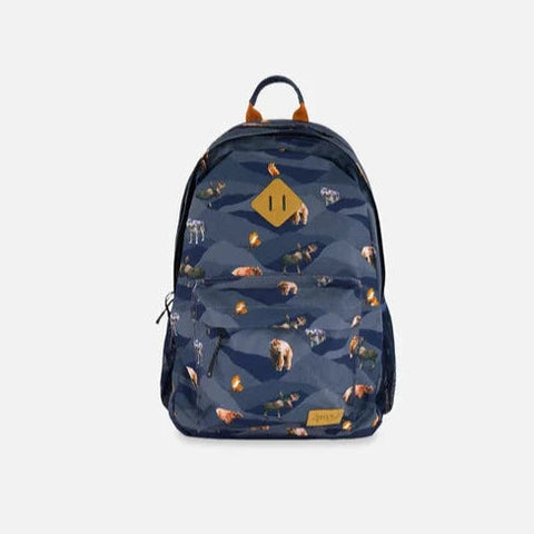 Deux Par Deux Kids Backpack - Mountain Animals-Pumpkin Pie Kids Canada