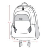 Deux Par Deux Little Kids Backpack 16L- Dinos Gradient-H20ZSD2-027-Pumpkin Pie Kids Canada