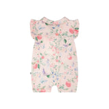 Deux Par Deux Muslin Romper - Berries-H30B41-3H059 3M-Pumpkin Pie Kids Canada