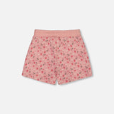 Deux Par Deux Shorts - Strawberries-G30I26-099 3-Pumpkin Pie Kids Canada