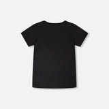 Deux Par Deux T-Shirt - Anthracite-H30U79-09990 3-Pumpkin Pie Kids Canada