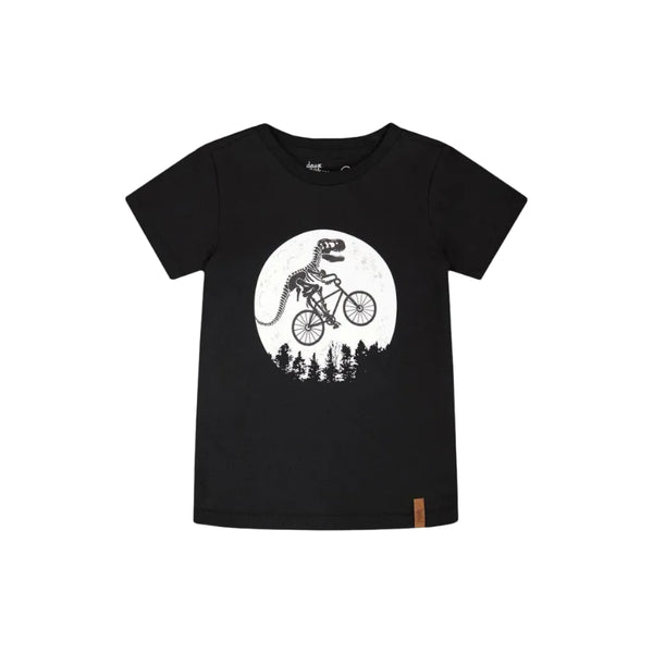 Deux Par Deux T-Shirt - Anthracite-H30U79-09990 3-Pumpkin Pie Kids Canada