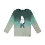 Deux Par Deux Top - Jungle Green-H20U72-292 4-Pumpkin Pie Kids Canada