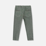 Deux Par Deux Velour Tregging - Jadite-H20F20-325 12M-Pumpkin Pie Kids Canada