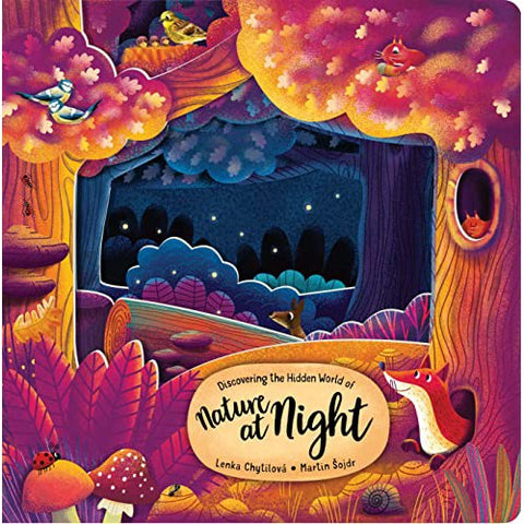 Discovering the Hidden World of Nature at Night Board Book-9781641243148-Pumpkin Pie Kids Canada