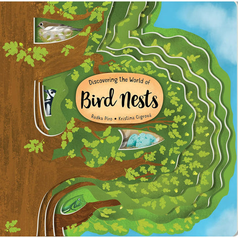Discovering the World of Bird Nests Board Book-9781641243131-Pumpkin Pie Kids Canada