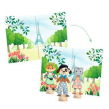 Djeco Collages Kit - Bonjour Paris-DJ09849-Pumpkin Pie Kids Canada