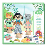 Djeco Collages Kit - Bonjour Paris-DJ09849-Pumpkin Pie Kids Canada