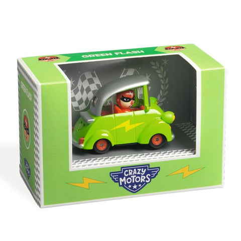 Djeco Crazy Motors - Green Flash-Pumpkin Pie Kids Canada