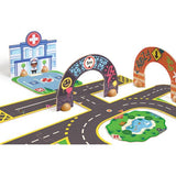 Djeco Crazy Motors - Puzzl'Up City Giant 33pc-DJ05499-Pumpkin Pie Kids Canada