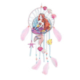 Djeco DIY Dreamcatcher - Gentle Mermaid-DJ07962-Pumpkin Pie Kids Canada