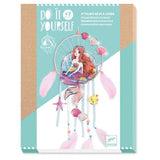 Djeco DIY Dreamcatcher - Gentle Mermaid-DJ07962-Pumpkin Pie Kids Canada