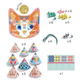 Djeco DIY Wind Chimes - Kitty-DJ07955-Pumpkin Pie Kids Canada