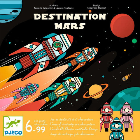 Djeco Destination Mars Game-DJ08582-Pumpkin Pie Kids Canada