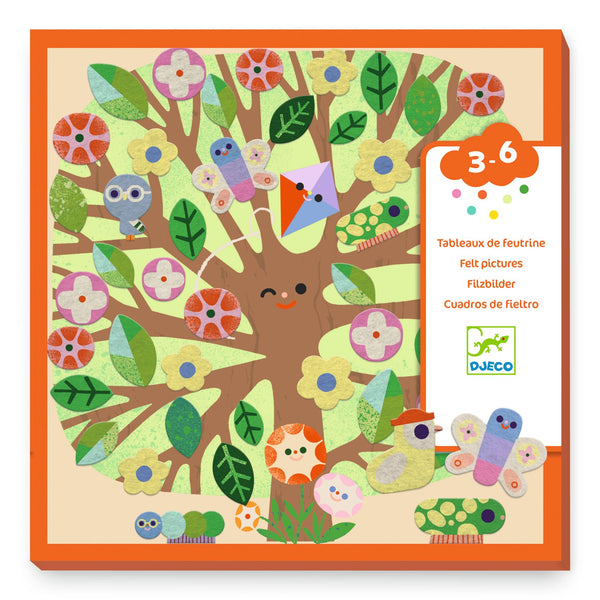 Djeco Felt Through the Seasons-DJ00089-Pumpkin Pie Kids Canada