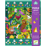 Djeco Giant Puzzle - Observation Forest-DJ07149-Pumpkin Pie Kids Canada