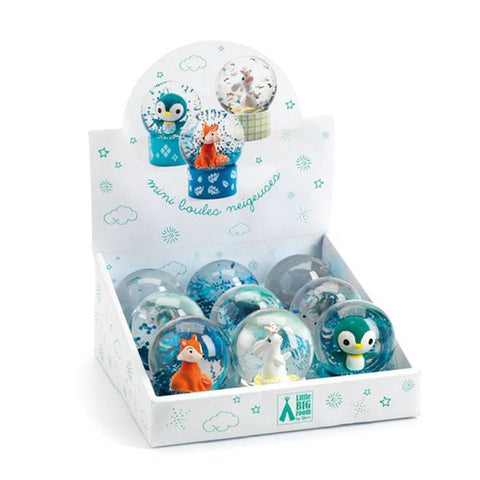 Djeco Mini Snow Globe - Assorted-DJ03442-Pumpkin Pie Kids Canada