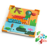 Djeco Mosaico Mini Animo Game-DJ08239-Pumpkin Pie Kids Canada