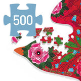 Djeco Puzz'art Puzzle 500pc - Bird-DJ07668-Pumpkin Pie Kids Canada