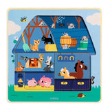 Djeco Puzzle Chez Moo 12pc-DJ01482-Pumpkin Pie Kids Canada