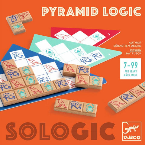 Djeco Pyramid Logic Game-Pumpkin Pie Kids Canada