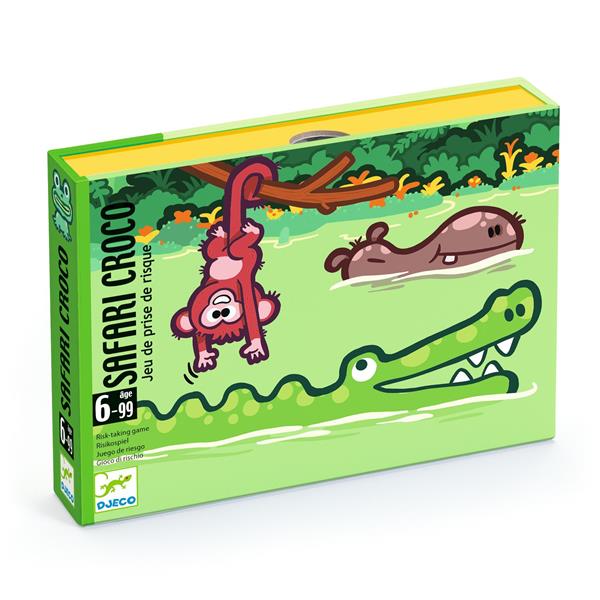 Djeco Safari Croco Game-slow-Pumpkin Pie Kids Canada
