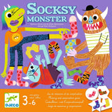 Djeco Socksy Monster Game-Pumpkin Pie Kids Canada