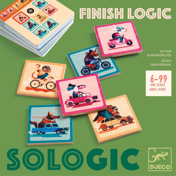 Djeco Sologic Finish Logic Game-DJ08540-Pumpkin Pie Kids Canada