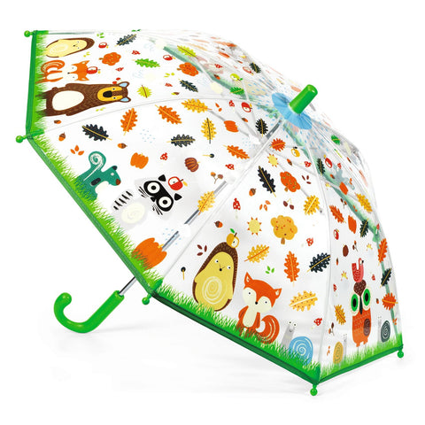 Djeco Umbrella - Animals of the Forest-DD04725-Pumpkin Pie Kids Canada