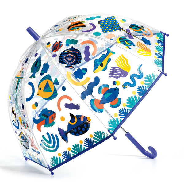 Djeco Umbrella - Changing Colors Fishes-Pumpkin Pie Kids Canada