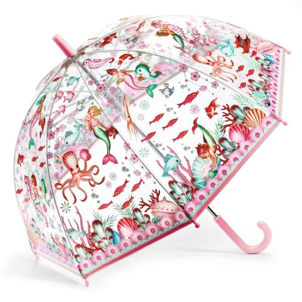 Djeco Umbrella - Mermaid-DD04717-Pumpkin Pie Kids Canada