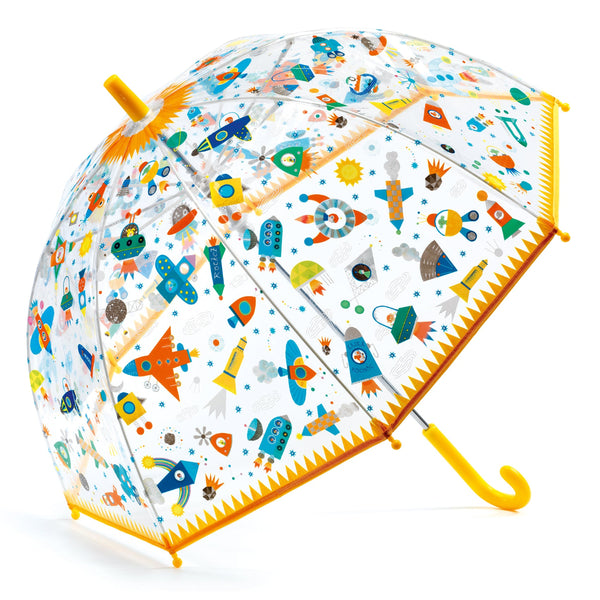 Djeco Umbrella - Space-DD04707-Pumpkin Pie Kids Canada