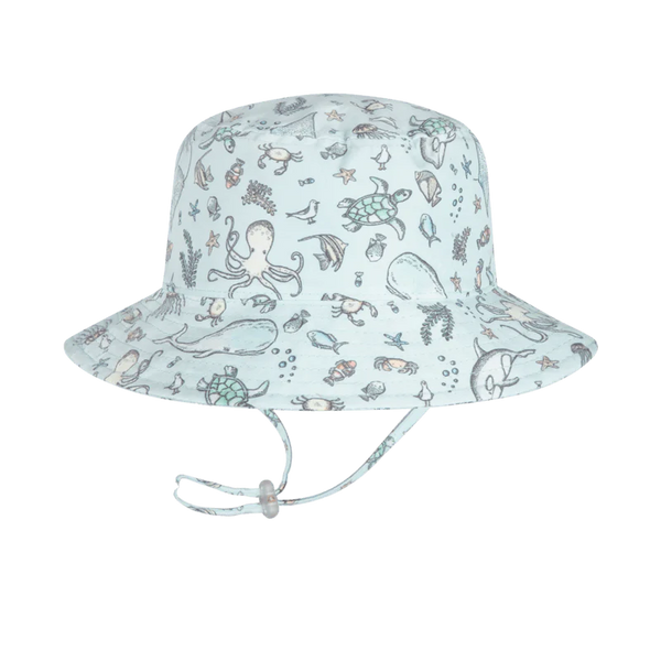 Dozer Bucket Hat - Ningaloo Blue-Pumpkin Pie Kids Canada