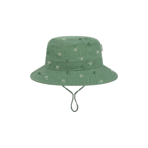 Dozer Bucket Hat - Palmy Clover-HBB-1673-605 S-Pumpkin Pie Kids Canada