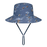 Dozer Reversible Bucket Hat - Brice Blue-HBB-0198-300 S-Pumpkin Pie Kids Canada