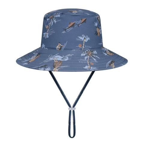 Dozer Reversible Bucket Hat - Brice Blue-HBB-0198-300 S-Pumpkin Pie Kids Canada