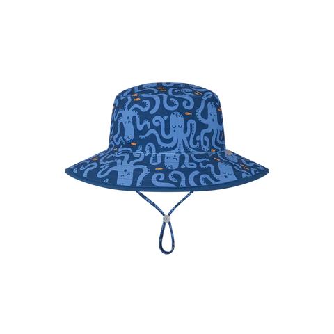 Dozer Wide Brim Hat - Sonder Blue-Pumpkin Pie Kids Canada