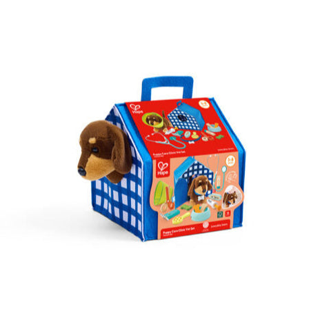 Hape Puppy Care Clinic Vet Set