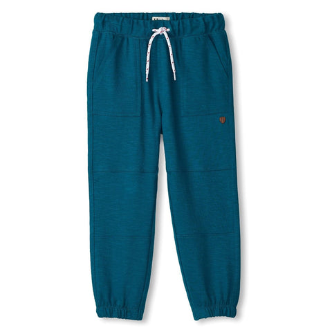 Hatley Cozy Pants - Moroccan Blue-Pumpkin Pie Kids Canada