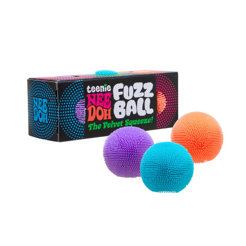 NeeDoh Teenie Fuzz Ball 3pk-FZBTND-Pumpkin Pie Kids Canada