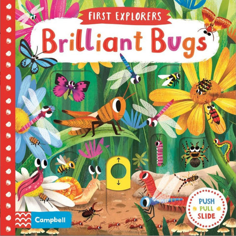 First Explorers Brilliant Bugs Board Book-9781509855131-Pumpkin Pie Kids Canada